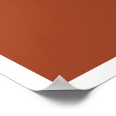 サハラ砂漠ミニマリストのアートポスター ポスター (角)