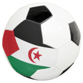 サハラ・アラブ民主共和国 フラグ サッカーボール (3/4)