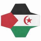 サハラ・アラブ民主共和国 フラグ サッカーボール (フラット)