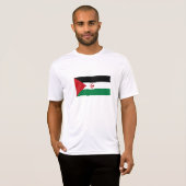 サハラ・アラブ民主共和国 国旗 Tシャツ (正面フル)
