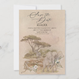 サハラ·サバンナ·アニマルが日付を救う 招待状