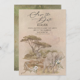 サハラ·サバンナ·アニマルが日付を救う 招待状