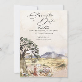 サハラ·サバンナ·ピクニック，日付を救う 招待状