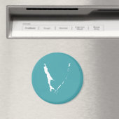 サハリン州旗 マグネット (インサイチュ (食洗機))