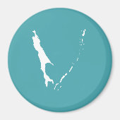 サハリン州旗 マグネット (正面)