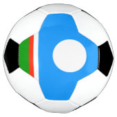 サハ共和国旗 サッカーボール (回転)