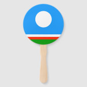 サハ共和国旗 ハンドファン (裏面)