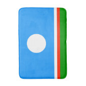 サハ共和国旗 バスマット (正面縦)