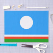 サハ共和国旗 薄葉紙 (クラフト)