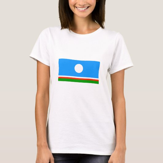 サハ共和国旗 Tシャツ (正面)