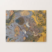 サバのハビバラによる鳥のコンコース ジグソーパズル (横)