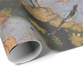 サバのハビバラによる鳥のコンコース ラッピングペーパー (ロールコーナー)