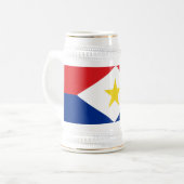 サバの旗 ビールジョッキ (正面左)