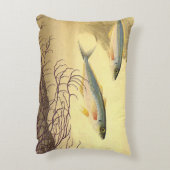 サバの魚が泳ぐ海 アクセントクッション (裏面(縦))