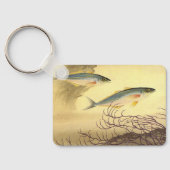 サバの魚が泳ぐ海 キーホルダー (裏面)