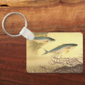 サバの魚が泳ぐ海 キーホルダー (裏面)
