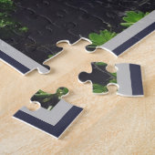 サバイアイアイランド – 海岸線 – サモア –  ジグソーパズル (側面)