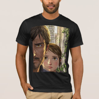 サバイバルジャーニー シネマティックキャラクターアート Tシャツ