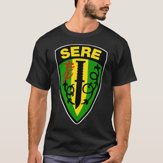 サバイバル回避耐性とエスケープSERE Tシャツ (正面)
