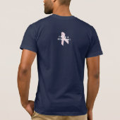 "サバイバーに恋して" ブロック体サポート Tシャツ (裏面)