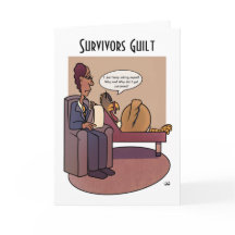 サバイバーの罪悪感グリーティングカード