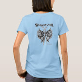 サバイバーケルト蝶 – メラノーマ Tシャツ (裏面)