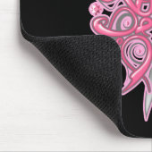 サバイバーケルト蝶 – 乳がん マウスパッド (コーナー)