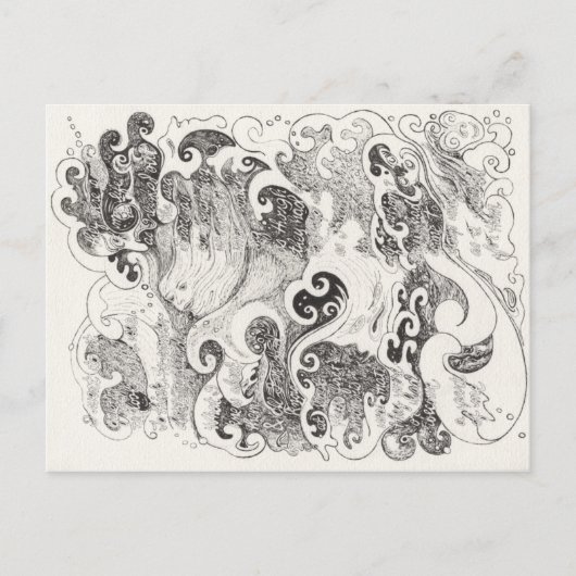 サバイバーズ・ハブ #3: 海辺で ポストカード (正面)