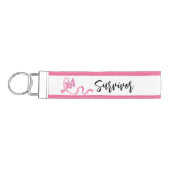 サバイバーリストバンドキーチェーン リストバンドキーホルダー (鍵左)