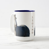 サバイバーワイルドムスタンスタリオンオブスティーンズ ツートーンマグカップ (正面左)