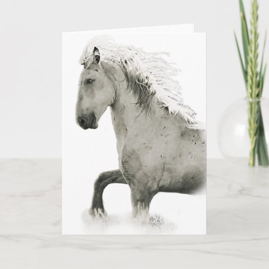 "サバイバー"折り畳みグリーティングカード カード (正面)