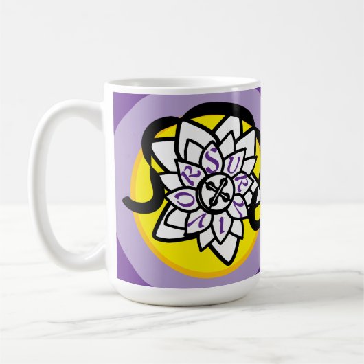 サバイバーSRロゴ コーヒーマグカップ (左)