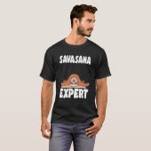 サバサナエキスパートスロスヨガ Tシャツ (正面フル)