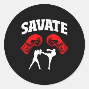 サバットボクシング デザイン キック MMA キックボクシング ラウンドシール