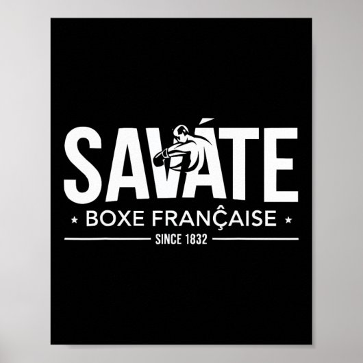 サバット指導員 フランス武術 キックボクシング _ ポスター (正面)