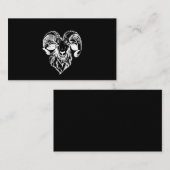 サバティックバプホメットヤギ悪魔悪魔 名刺 (正面/裏面)