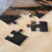 サバデイ滝 ホワイトマウンテンズ 写真 ジグソーパズル (側面)