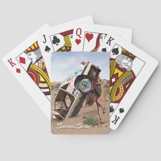 サバナスシクラシックトランプ トランプ (裏面)