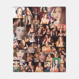 サバナスシセルフィー毛布 フリースブランケット