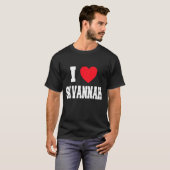 サバンナが大好き Tシャツ (正面フル)