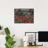 サバンナのつつじの花 Postcards ポスター (ホームオフィス)