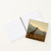 サバンナのキリン ノートブック (内部)