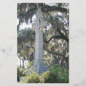 サバンナのケルト十字架 便箋 (正面)