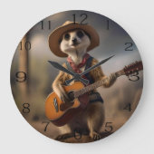 サバンナのメロディ:メルカト・ギター・セレナーデ, ラージ壁時計 (正面)