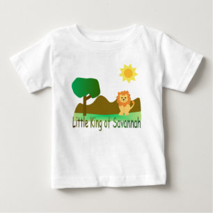 サバンナの小さい王 ベビーTシャツ