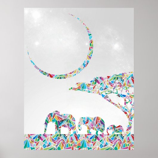 サバンナの象 ポスター (正面)