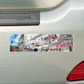 サバンナのriverstreetのbumberのステッカーの川の通り バンパーステッカー (車上)