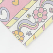 サバンナを意味するSモノグラム名前をカスタムする フリースブランケット (角)