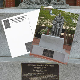 サバンナアフリカ系アメリカ人記念碑の写真 ポストカード