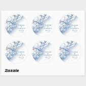 サバンナエレガントジョージアの地図結婚式の引き出物 ラウンドシール (シート)